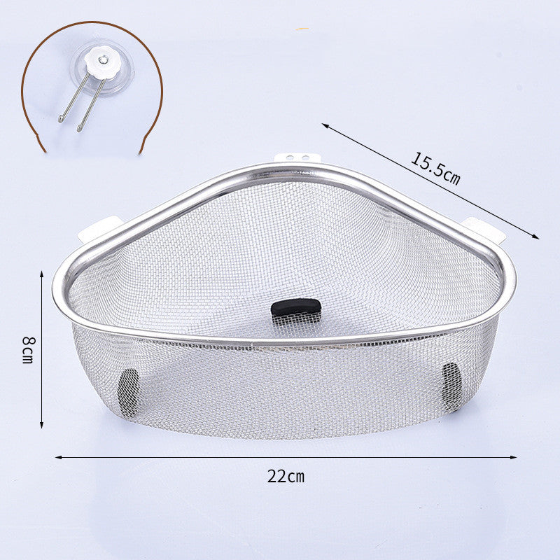 Kitchen Sink Stainless Steel Drain Basket Food Filter | DIGIVIXO