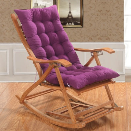 Thick Lounge Chair Cushion Universal Folding Recliner Seat Pad for Outdoor Patio