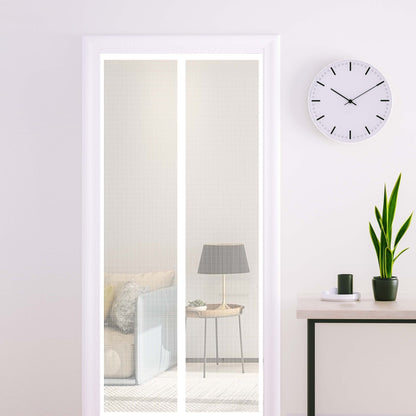 Magnetic Screen Door Curtain Anti-Mosquito Mesh Fly Net with Auto-Close Magnets