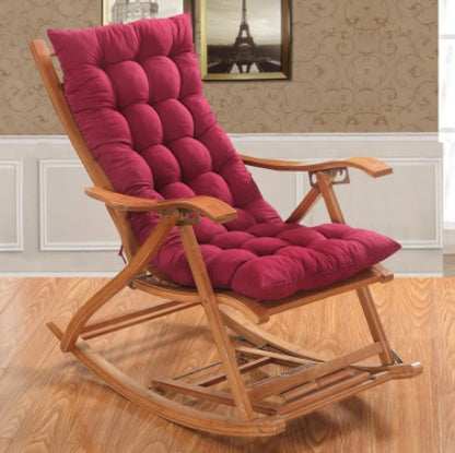 Thick Lounge Chair Cushion Universal Folding Recliner Seat Pad for Outdoor Patio