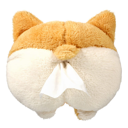 Cute Corgi Butt Tissue Box Holder for Car & Home | DIGIVIXO