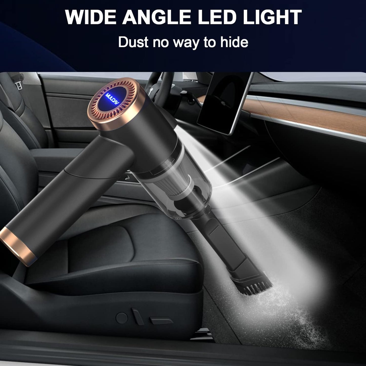 High Power Handheld Car Vacuum Cleaner Air Duster | DIGIVIXO