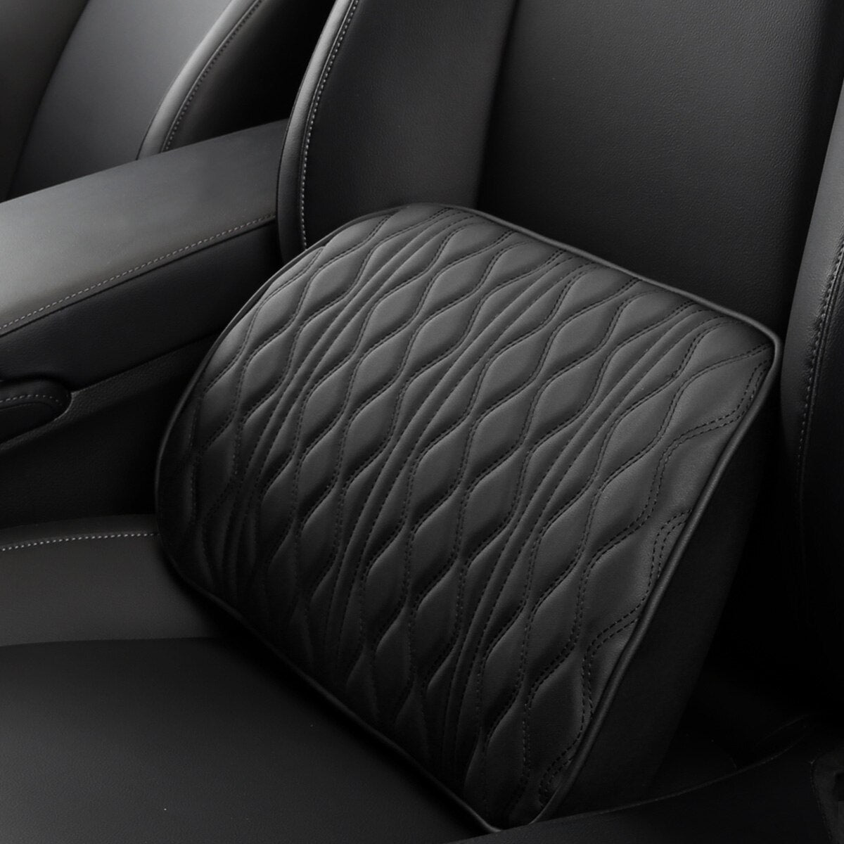 Universal Car Seat Neck & Lumbar Support Cushion Set | DIGIVIXO