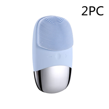 Mini Electric Facial Cleansing Brush Silicone Skin Care | DIGIVIXO