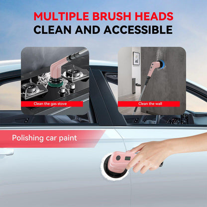 Electric Multi-Purpose Cleaning Brush for Home Use | DIGIVIXO