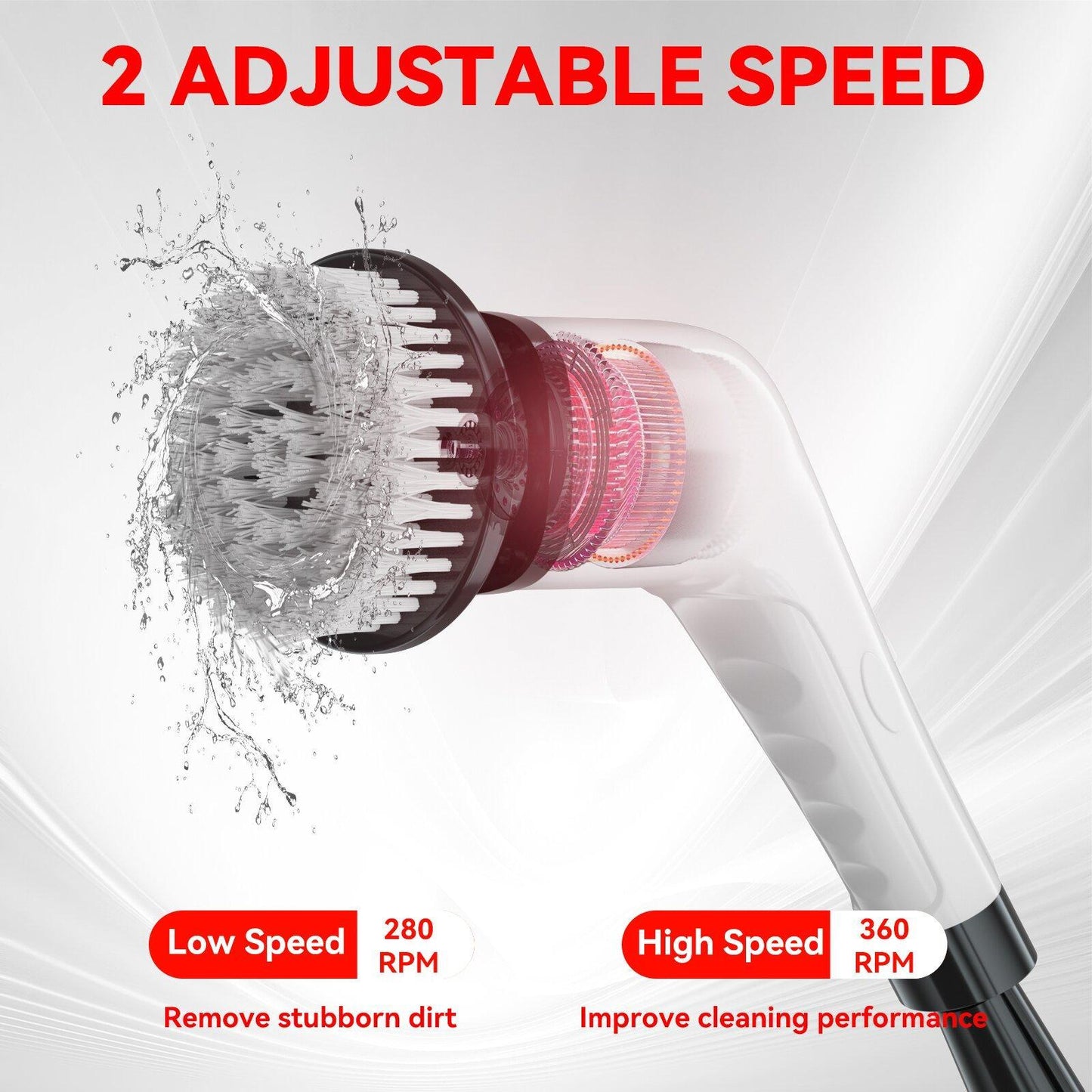 Electric Multi-Purpose Cleaning Brush for Home Use | DIGIVIXO