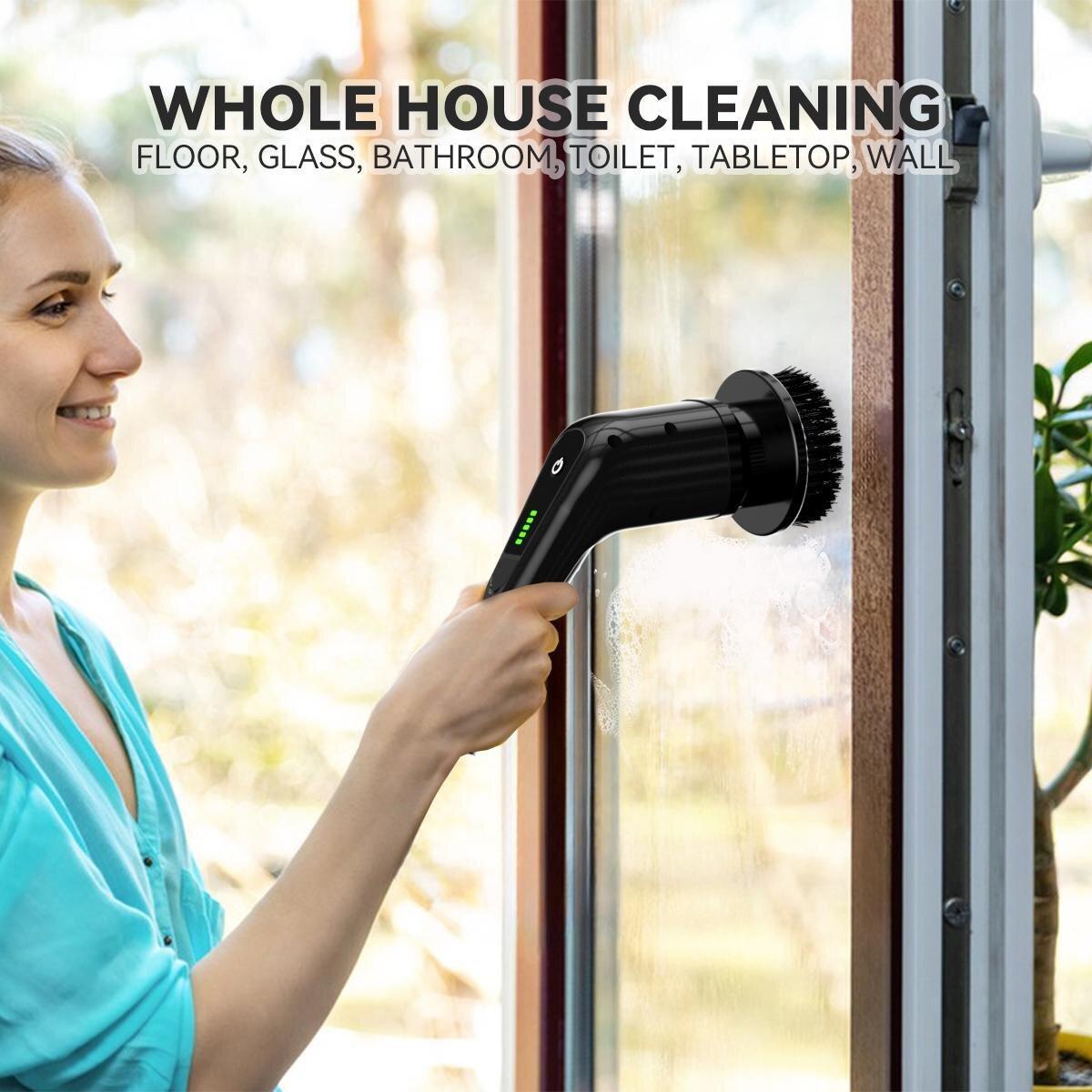 Electric Multi-Purpose Cleaning Brush for Home Use | DIGIVIXO